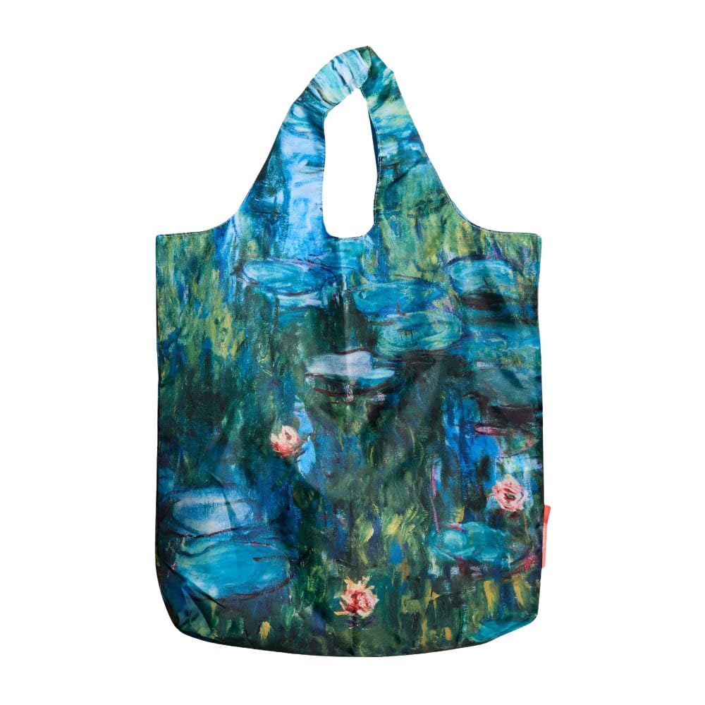 cedon-easy-art-bag-monet-seerosen-einkaufsbeutel image 1