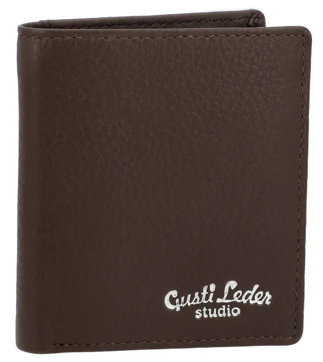 gusti-leder-carob-herren-geldb-rse-leder-braun image 1
