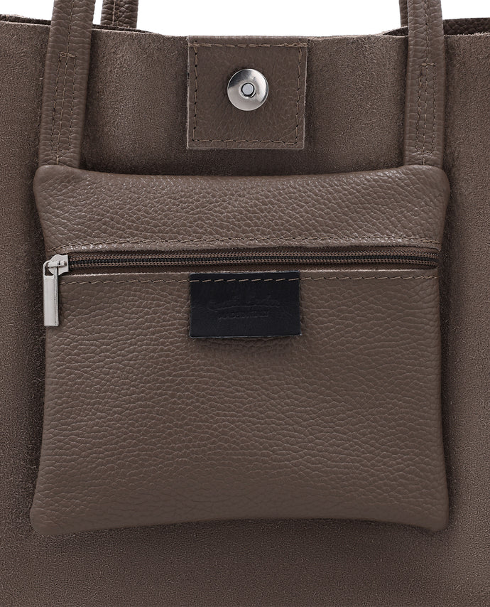 gusti-leder-vilma-handtasche-damen-leder-braun-magnetverschluss image 3