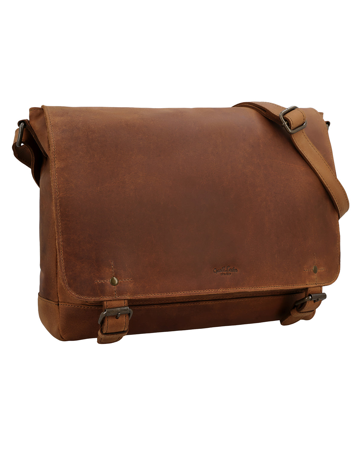 gusti-leder-brin-business-umh-ngetasche-braun-leder-mit-airtag-fach image 2