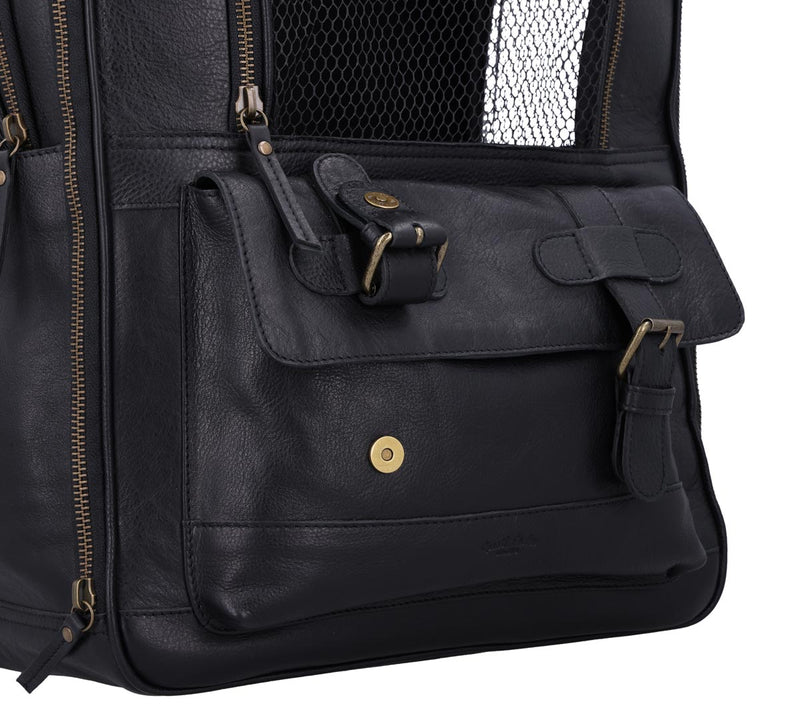 gusti-leder-madox-tiertransport-rucksack-tasche-leder-schwarz image 4