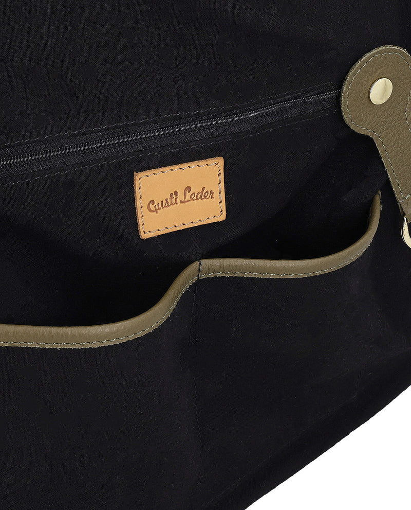 gusti-leder-marta-handtasche-damen-gr-n-mit-laptopfach image 7