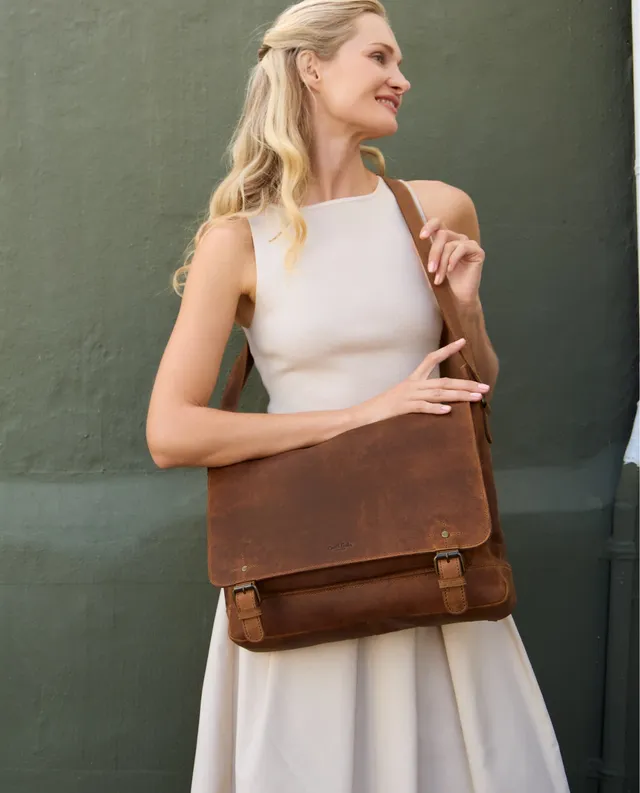 gusti-leder-brin-business-tasche-laptoptasche-aus-braunem-leder image 1