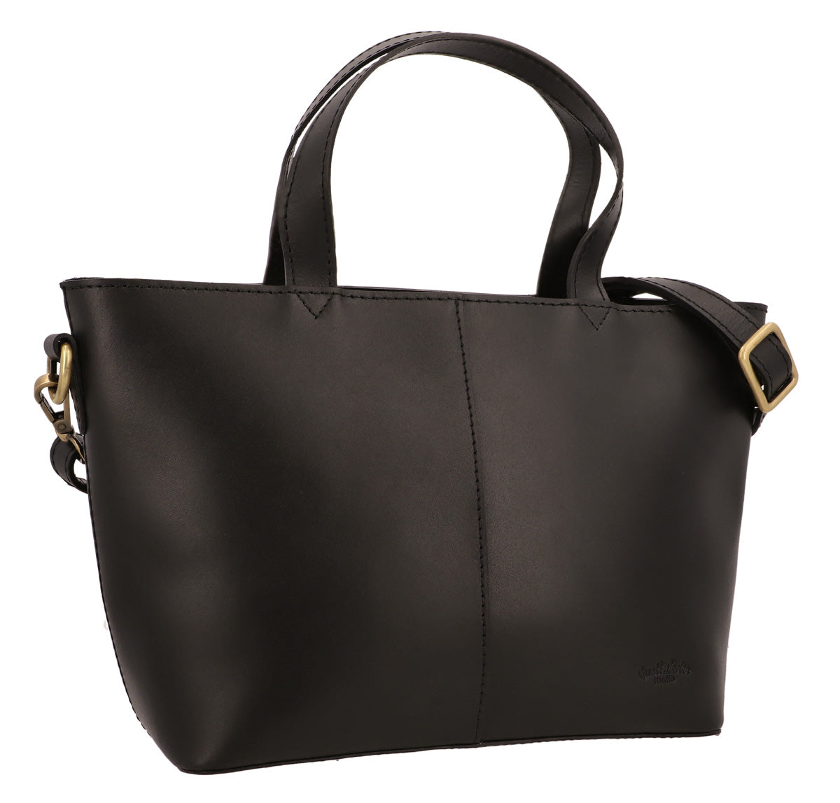 gusti-leder-madeline-outlet-handtasche-aus-leder-schwarz image 2