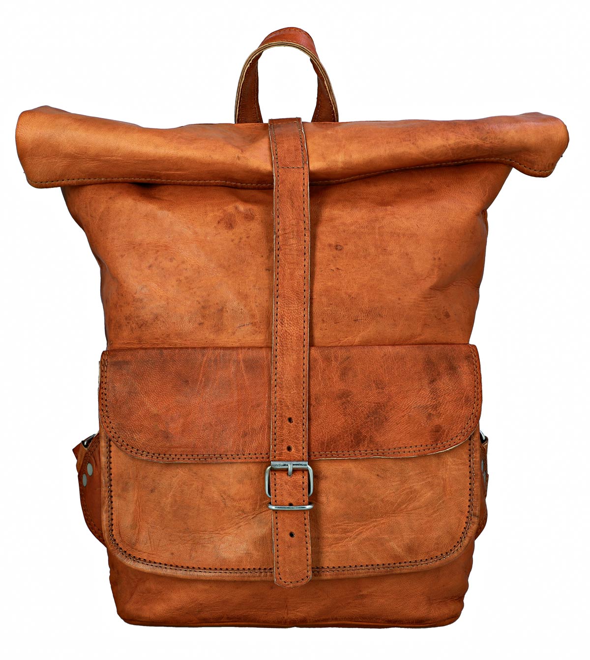 gusti-leder-roven-rolltop-daypack-rucksack-vintage image 1