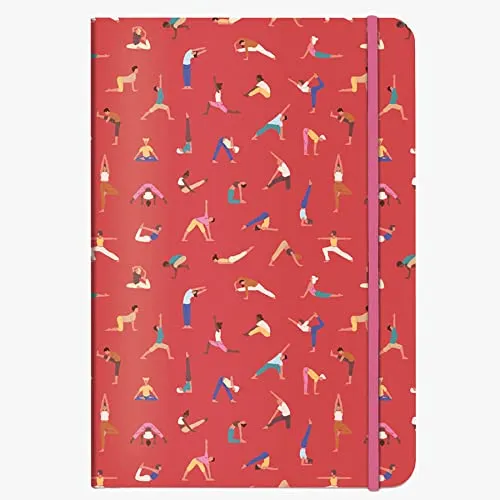 cedon-yogi-notizbuch-a5-rot-192-seiten-dot-grid image 1