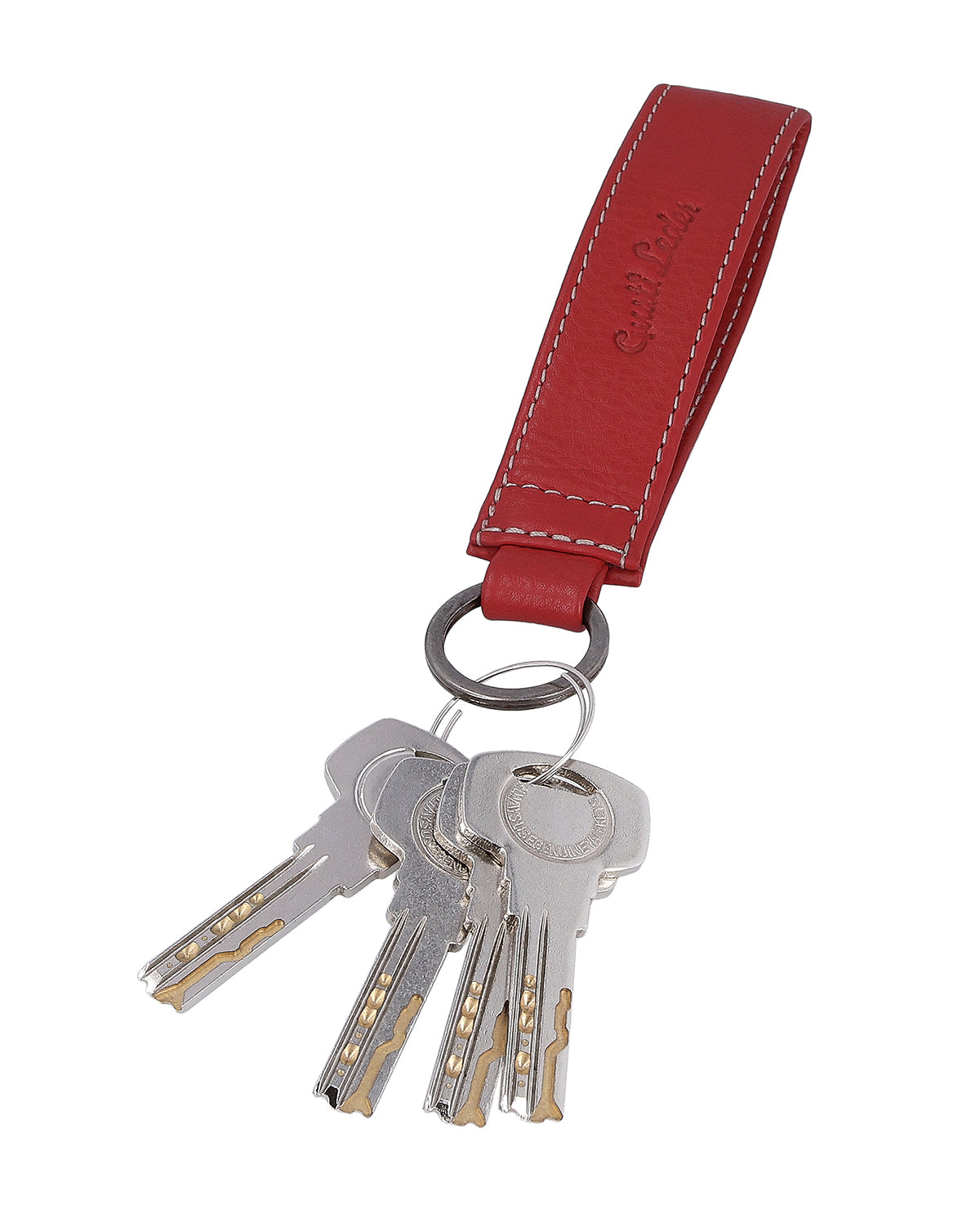 gusti-leder-nika-schl-sselanh-nger-leder-mit-metallring image 3