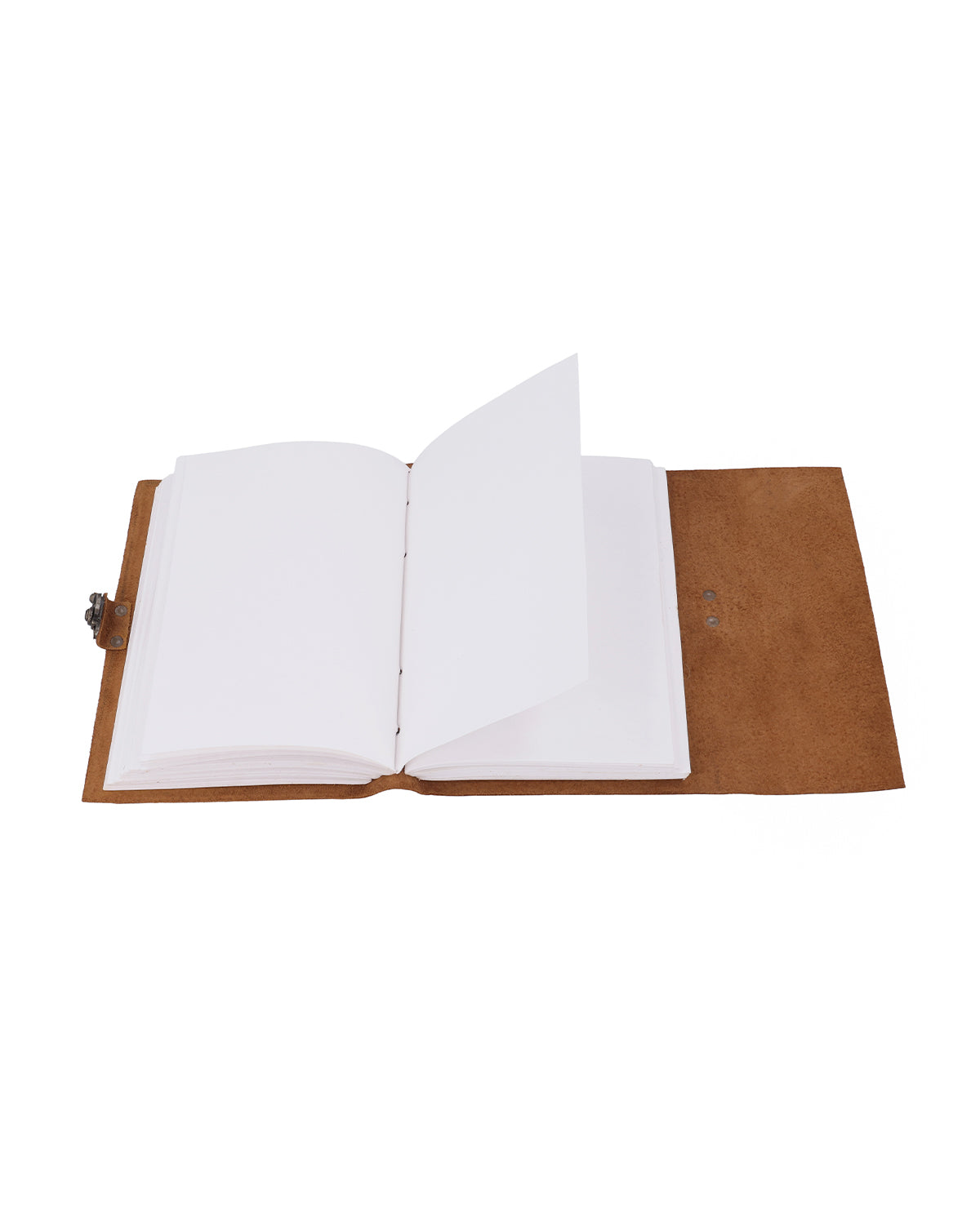 gusti-leder-sola-buch-mit-lederumschlag-braun-a5-notizbuch-kompass image 5
