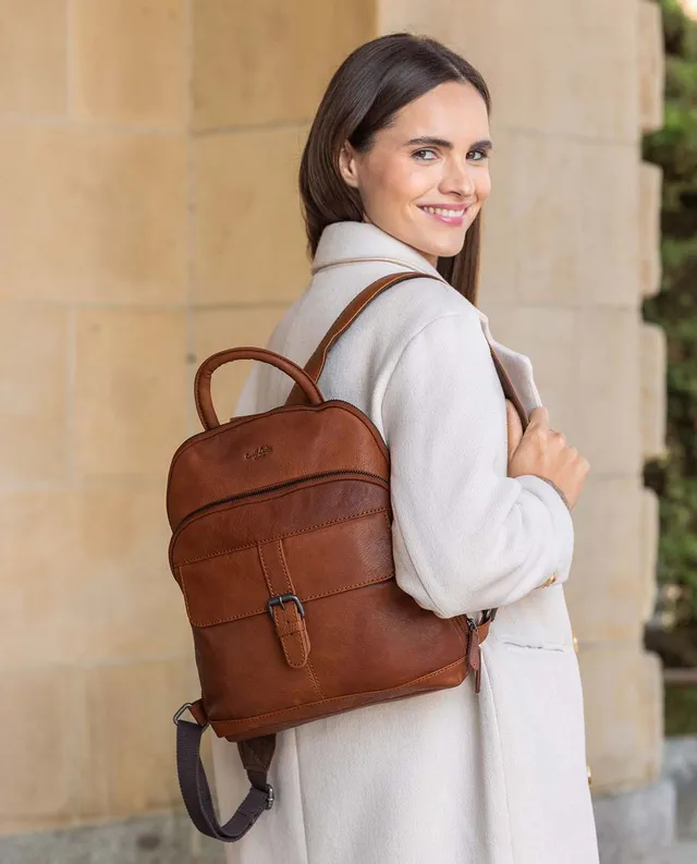 gusti-leder-alena-city-rucksack-aus-ziegenleder image 1