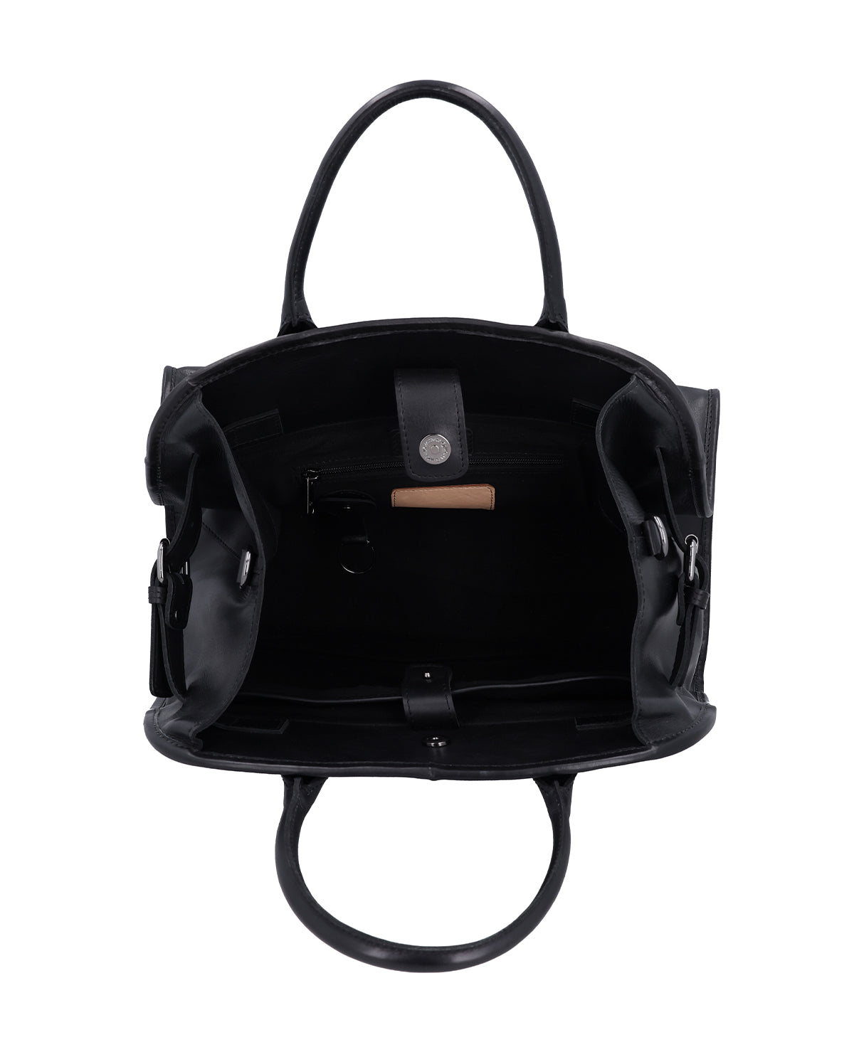 gusti-leder-katrin-handtasche-damen-rindsleder-schwarz image 6