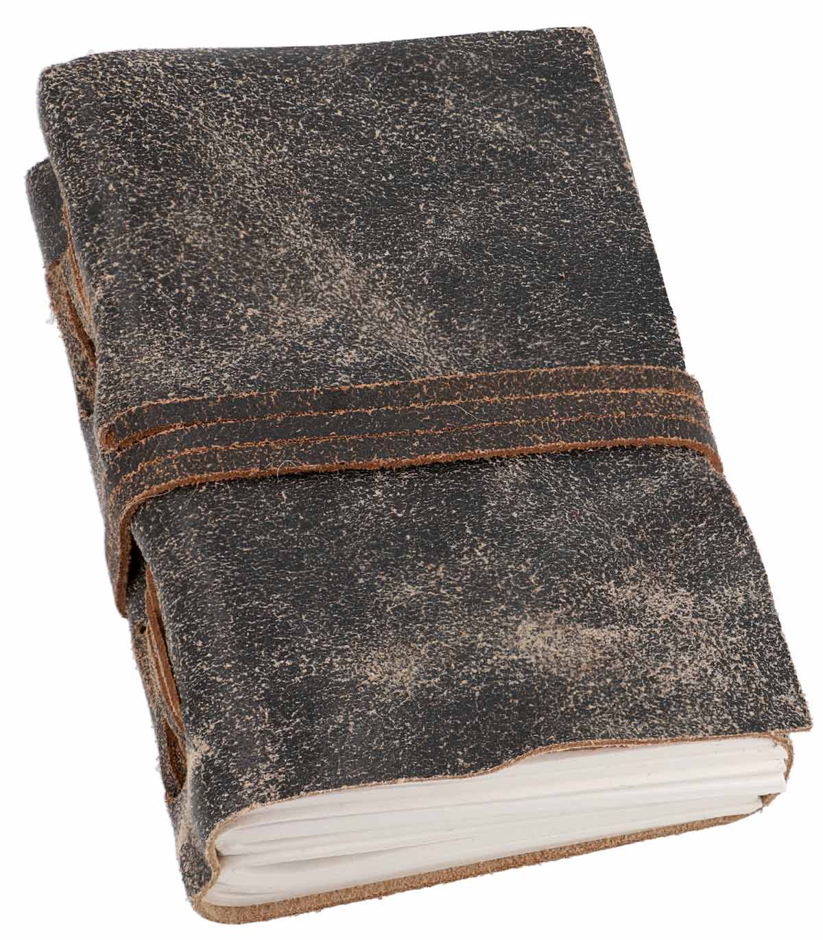 gusti-leder-lina-lederbuch-notizbuch-rough-look-200-seiten image 1