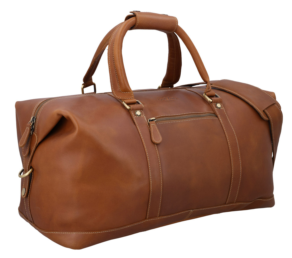gusti-leder-ruben-reisetasche-aus-leder-vintage-weekender-2 image 2