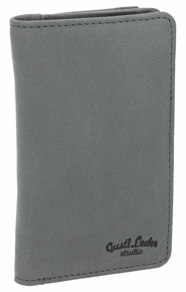 gusti-leder-beckett-geldb-rse-schmal-f-r-jackentasche image 1