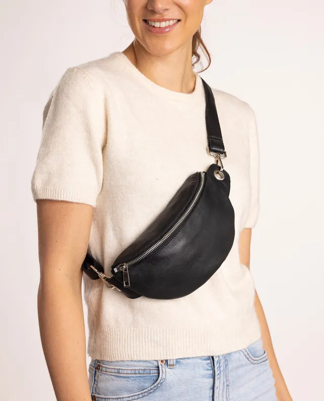 gusti-leder-outlet-g-rteltasche-bauchtasche-aus-leder-schwarz image 1