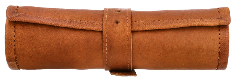 gusti-leder-robbie-stiftrolle-ziegenleder-braun-vintage image 6