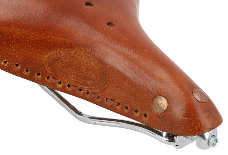 gusti-leder-elsy-j-fahrradsattel-aus-b-ffelleder-vintage image 2
