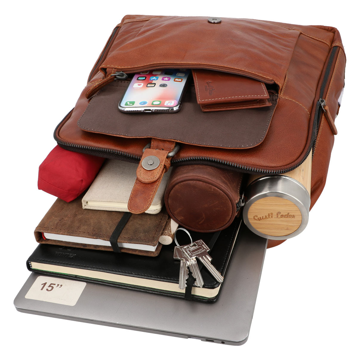 gusti-leder-ove-lederrucksack-outlet-aus-b-ffelleder image 3