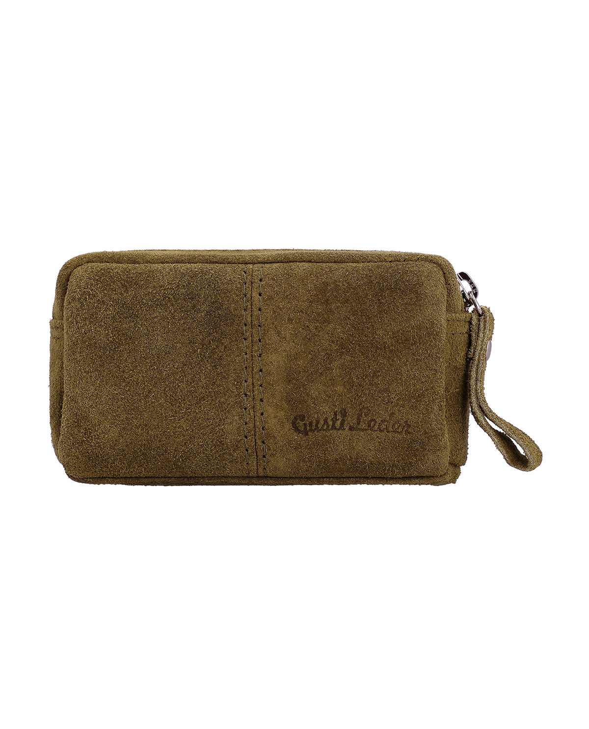 gusti-leder-butler-schl-sseletui-leder-gr-n-mit-2-schl-sselringen image 5
