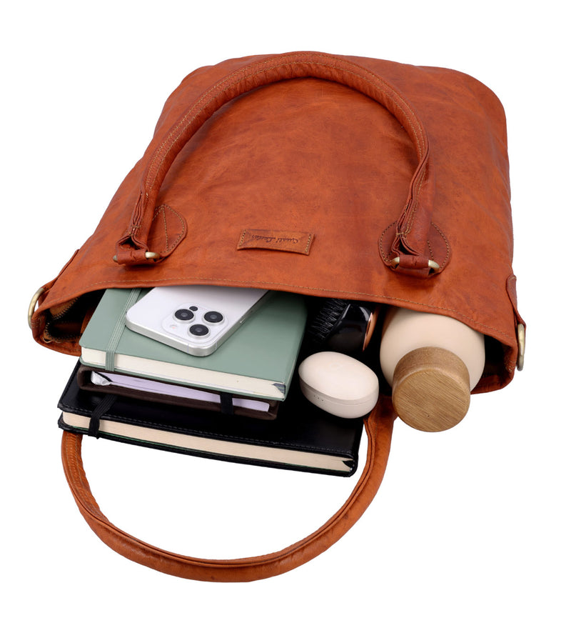 gusti-leder-therese-new-leder-handtasche-nature image 3