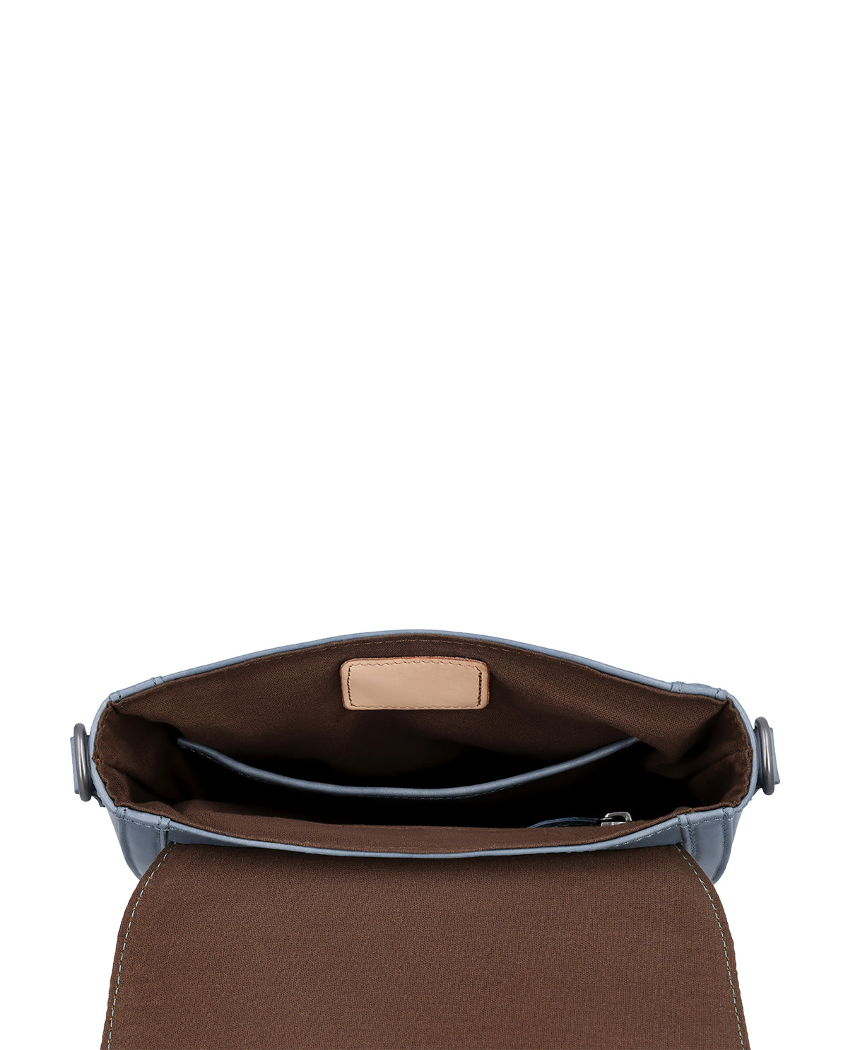 gusti-leder-hanni-kleine-blaue-lederhandtasche-damen-mit-airtag-fach image 5