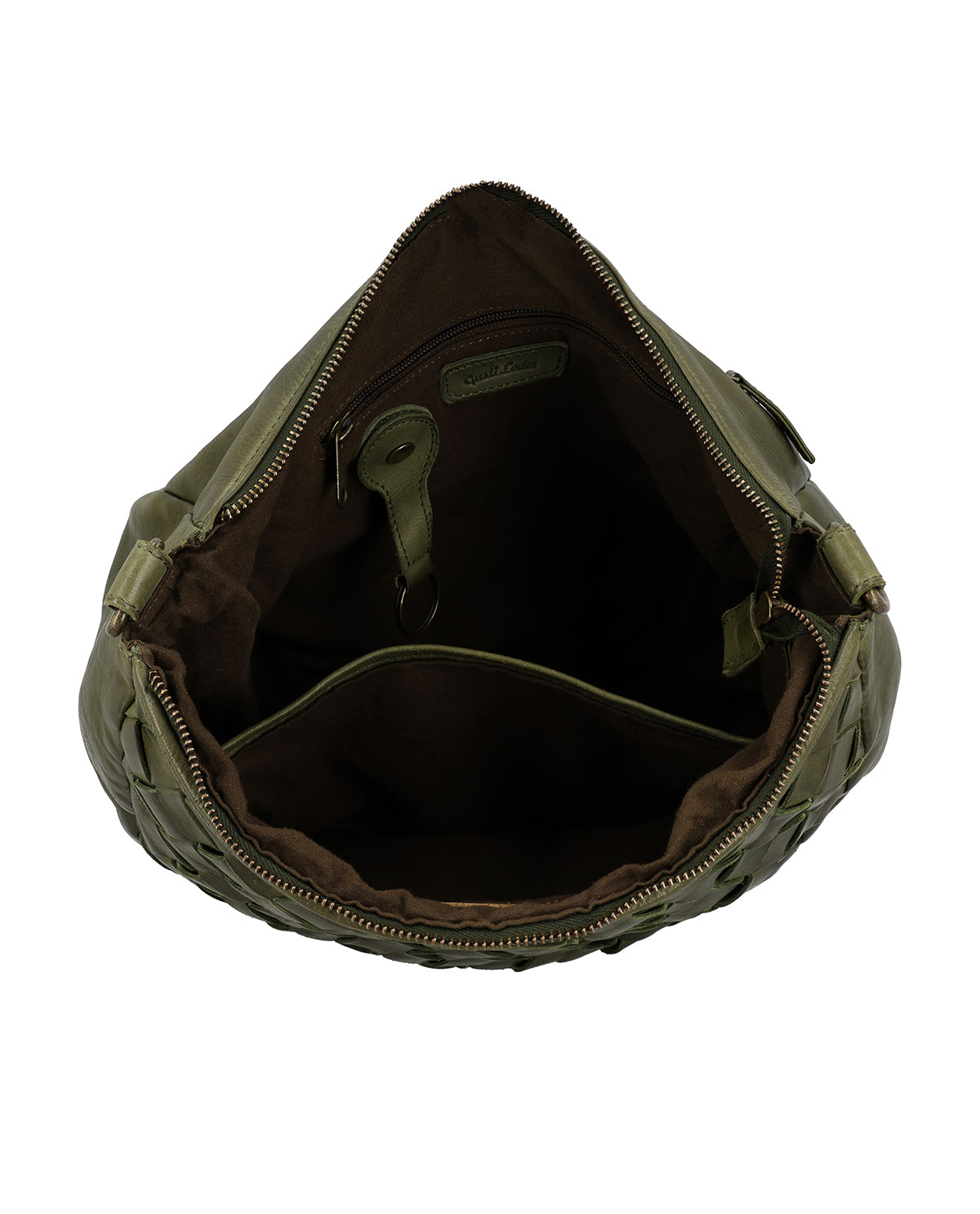 gusti-leder-clover-handtasche-gr-n-geflochten-rindsleder image 4