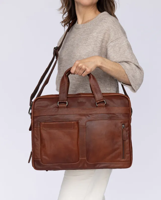 gusti-leder-ripley-messenger-bag-braun-leder-mit-laptopfach image 1