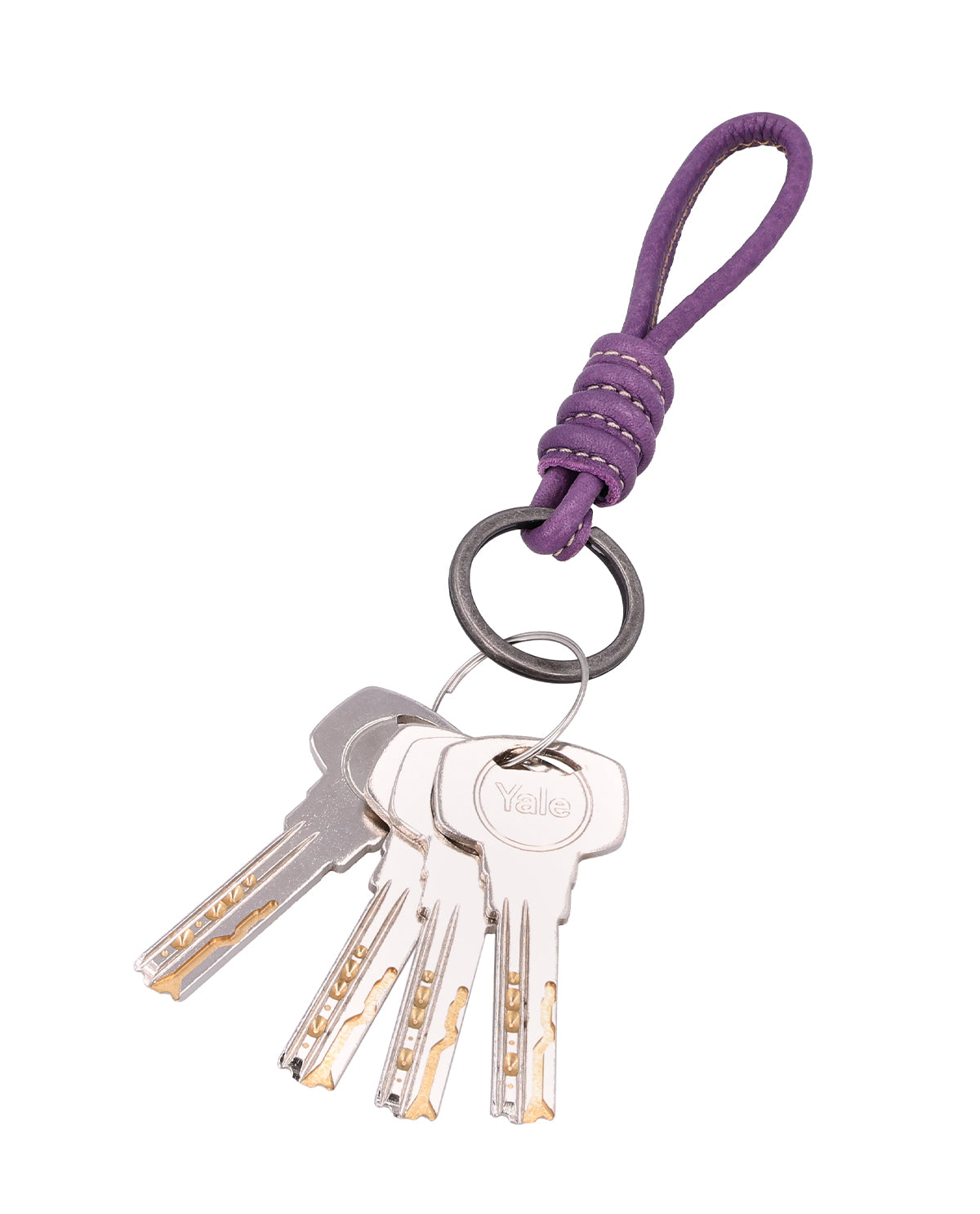 gusti-leder-flo-schl-sselanh-nger-lederband-schlicht image 3