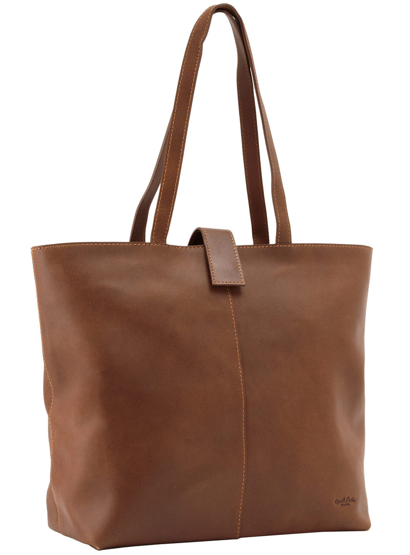 gusti-leder-alexandra-shopper-ledertasche-gro-aus-rindsleder-in-braun image 2
