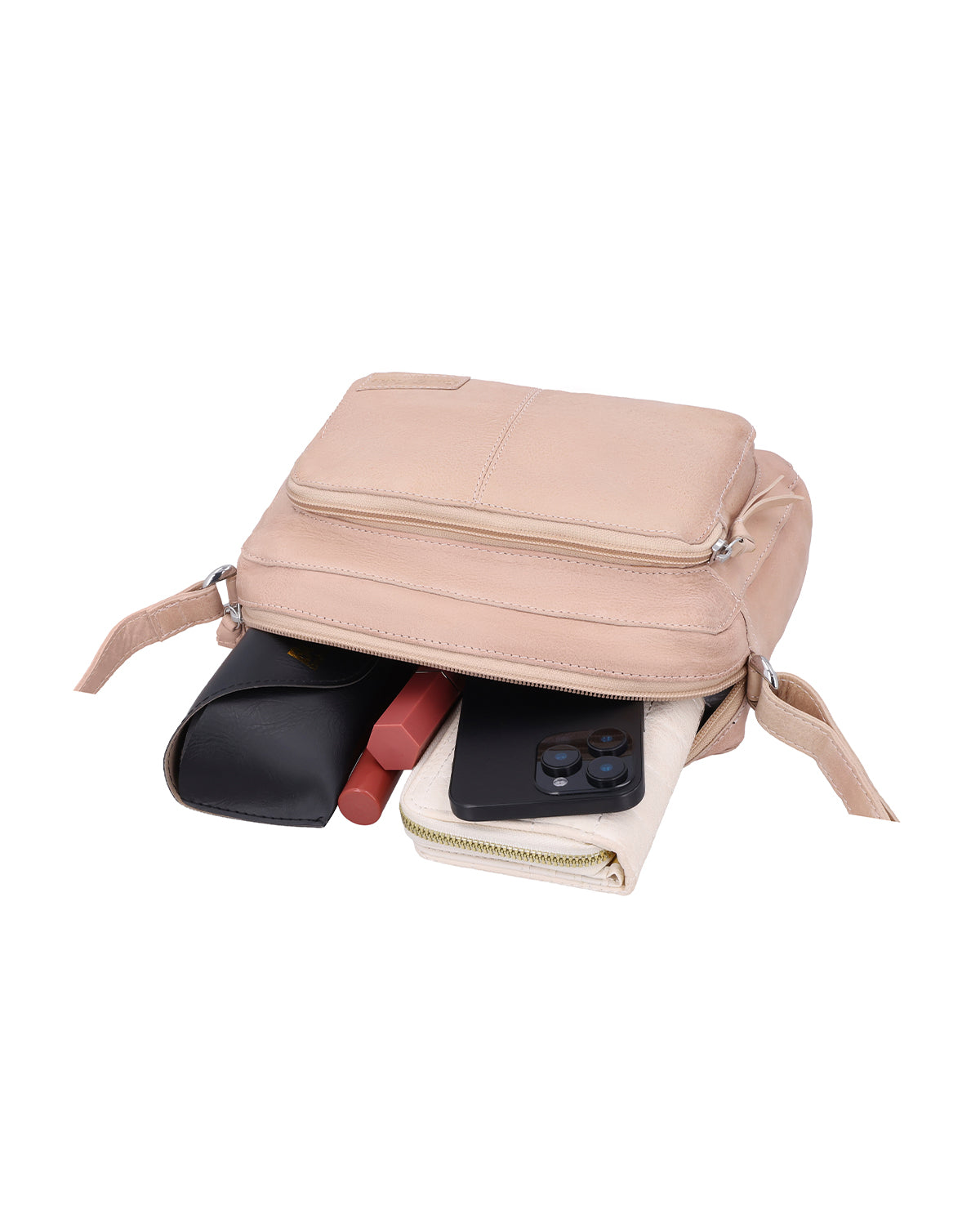 gusti-leder-amani-mini-handtasche-damen-leder-kompakt-mit-au-enfach image 3