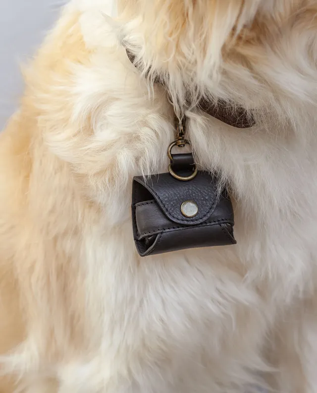 gusti-leder-lanzo-t-tenspender-leder-f-r-hundebeutel image 1