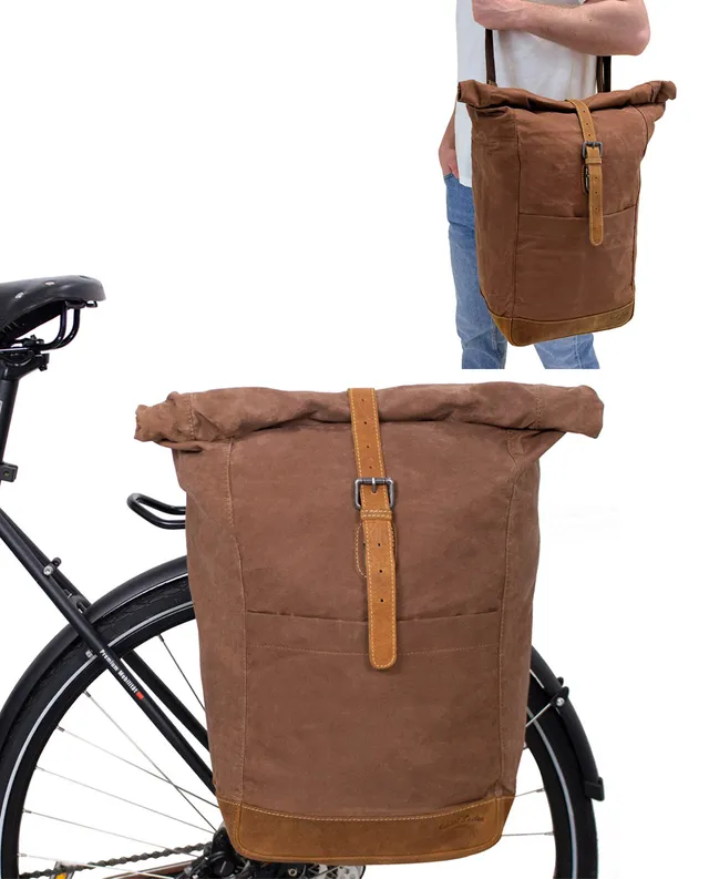 gusti-leder-miquel-i-laptop-rucksack-canvas-leder-roll-top image 1