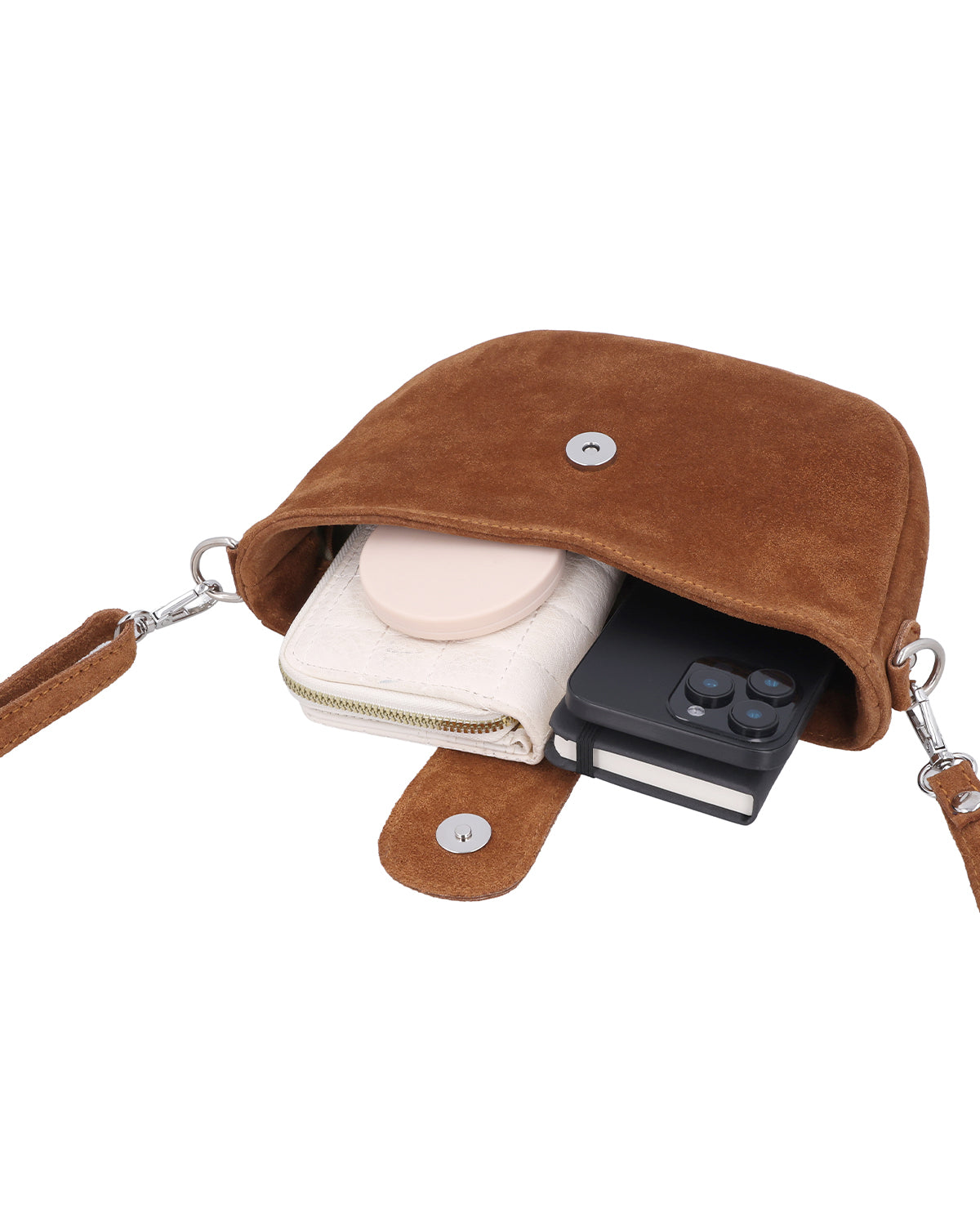 gusti-leder-mari-kleine-lederhandtasche-damen-braun-made-in-italy image 3
