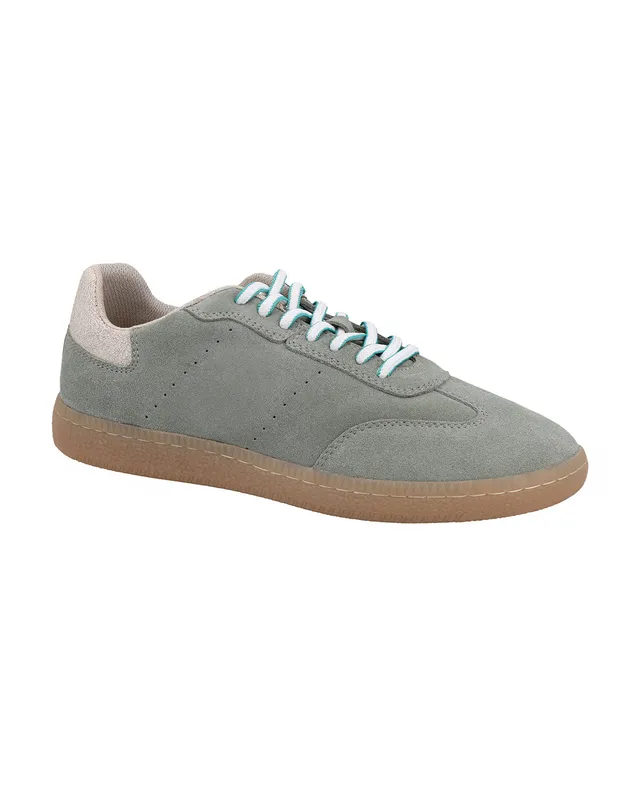 gusti-leder-colleen-sneaker-damen-aus-veloursleder-in-gr-n image 1