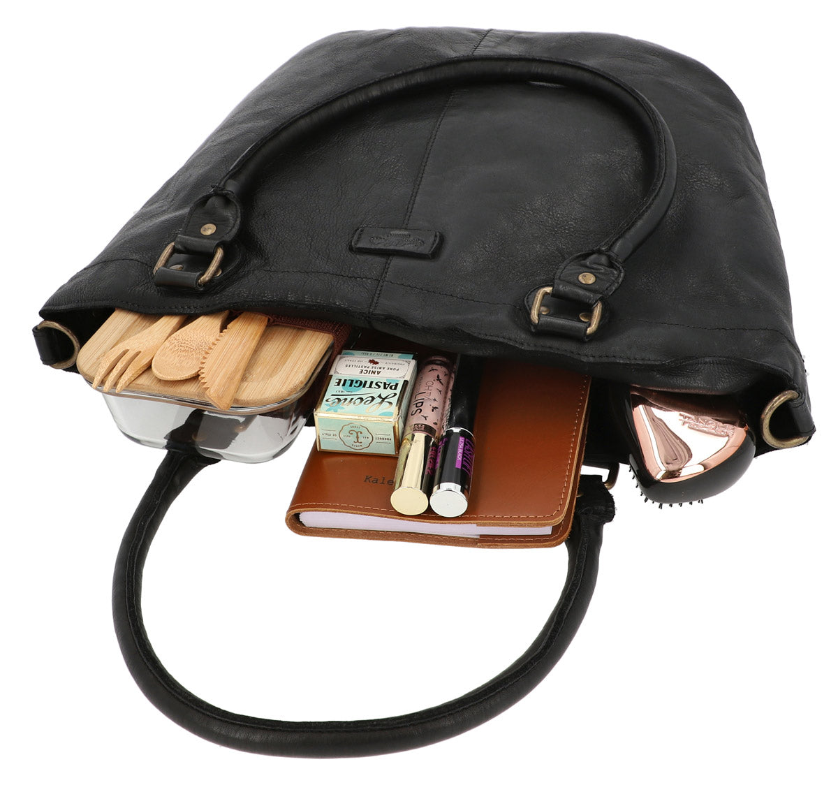 gusti-leder-dione-umh-ngetasche-handtasche-rindsleder-braun-outlet image 3
