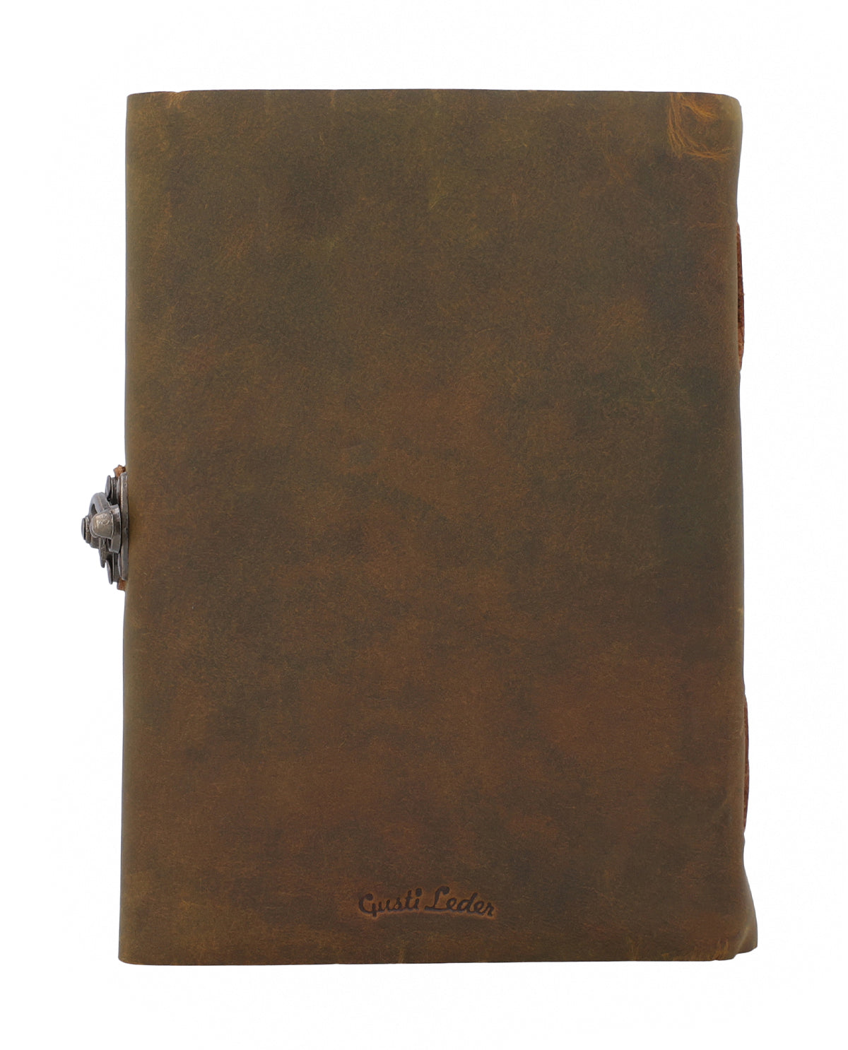 gusti-leder-sola-buch-mit-lederumschlag-braun-a5-notizbuch-kompass image 7