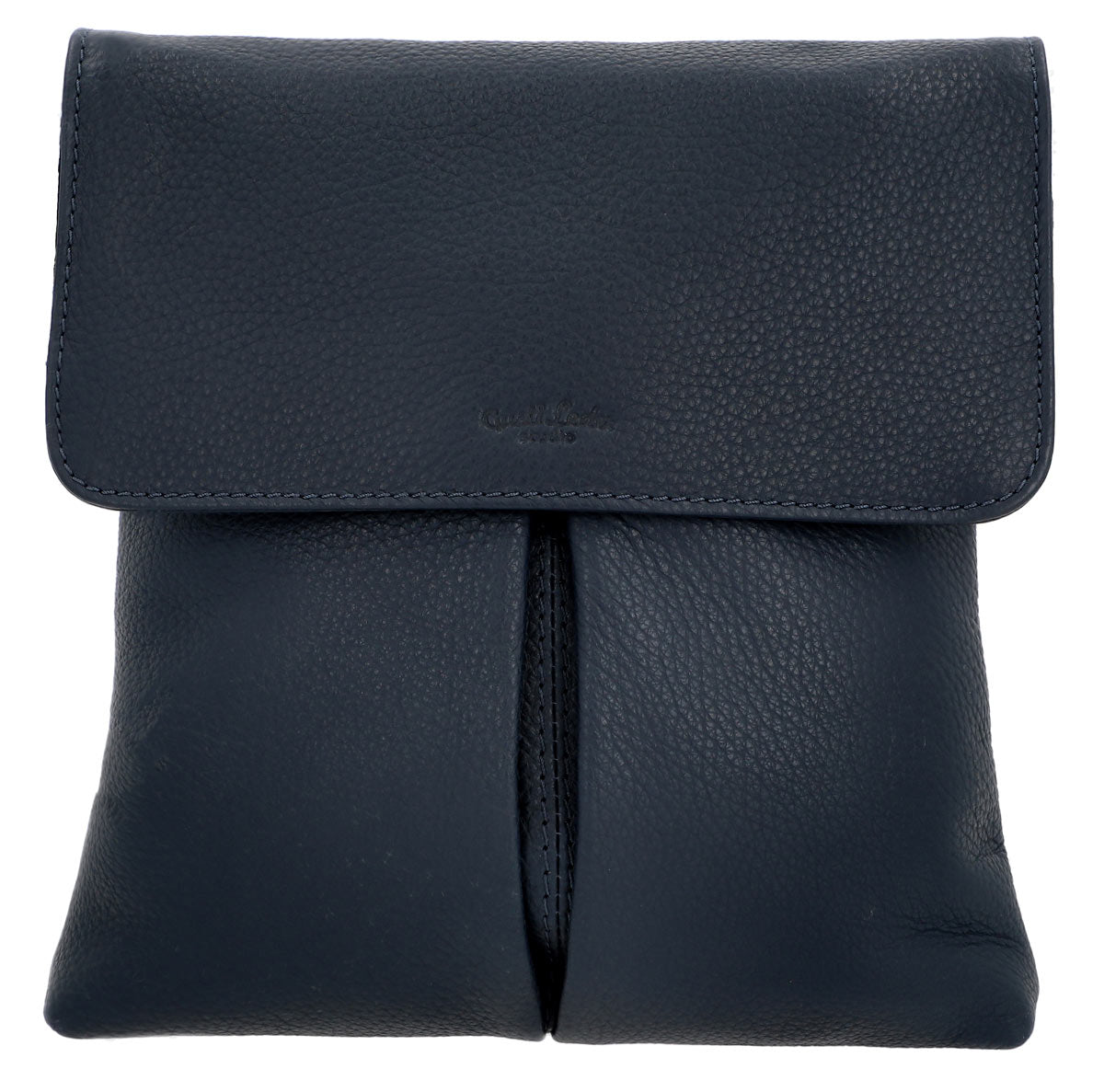 gusti-leder-deine-blaue-umh-ngetasche-blau-rechteckig-mit-vordertaschen image 6