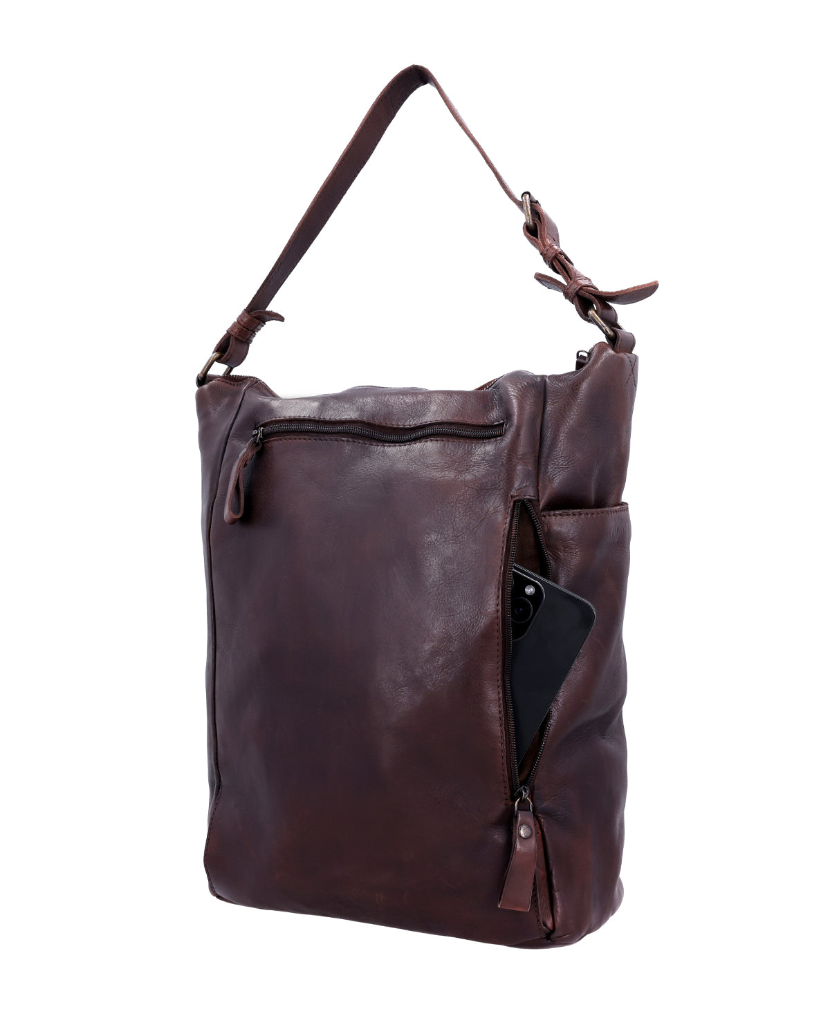 gusti-leder-alisia-2-in-1-lederrucksack-und-handtasche-dunkelbraun image 8
