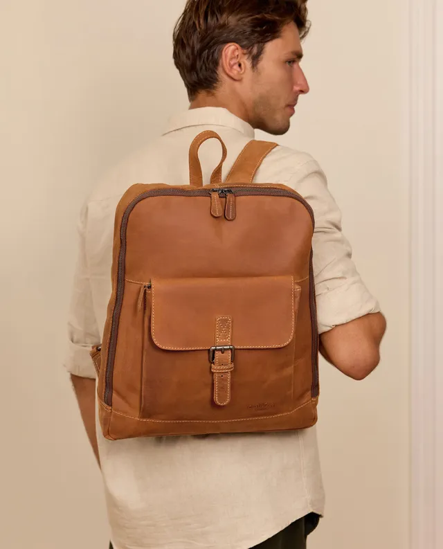 gusti-leder-ove-lederrucksack-aus-b-ffelleder-vintage image 1