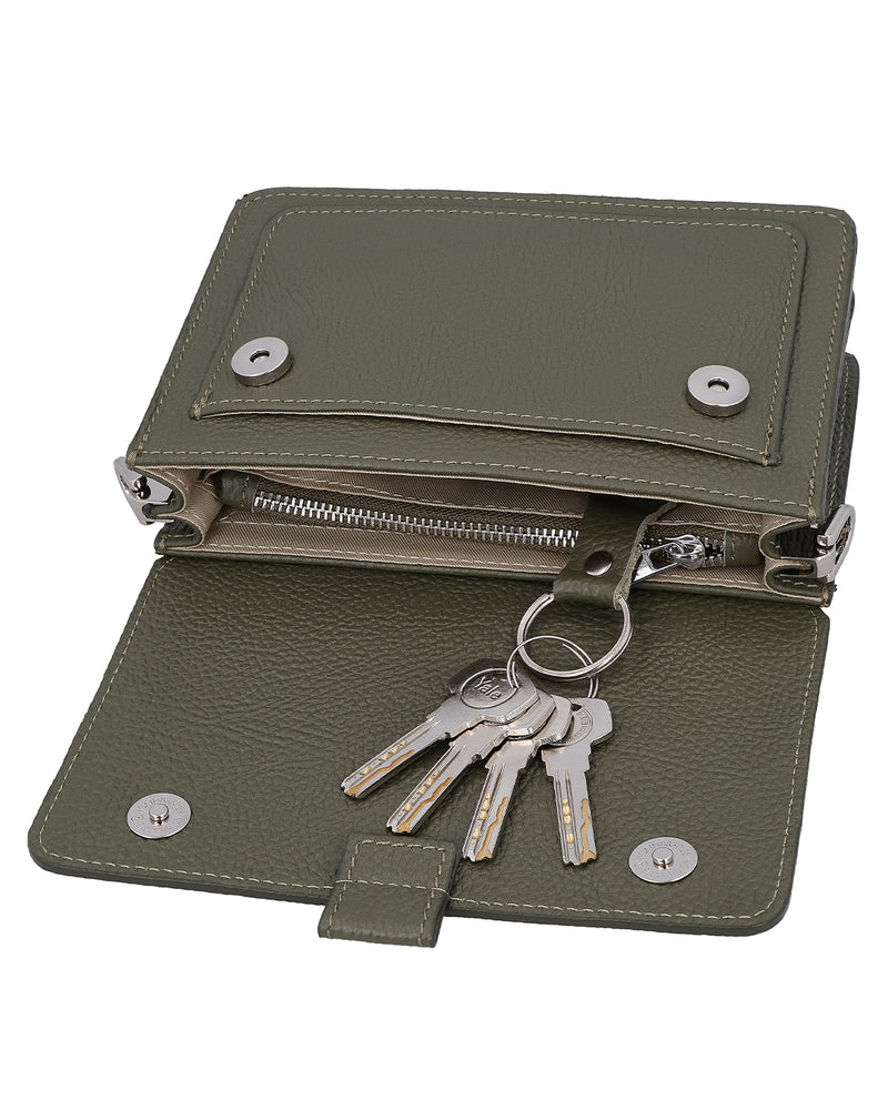 gusti-leder-trude-schultertasche-aus-leder-mit-magnetklappe-made-in-italy image 2