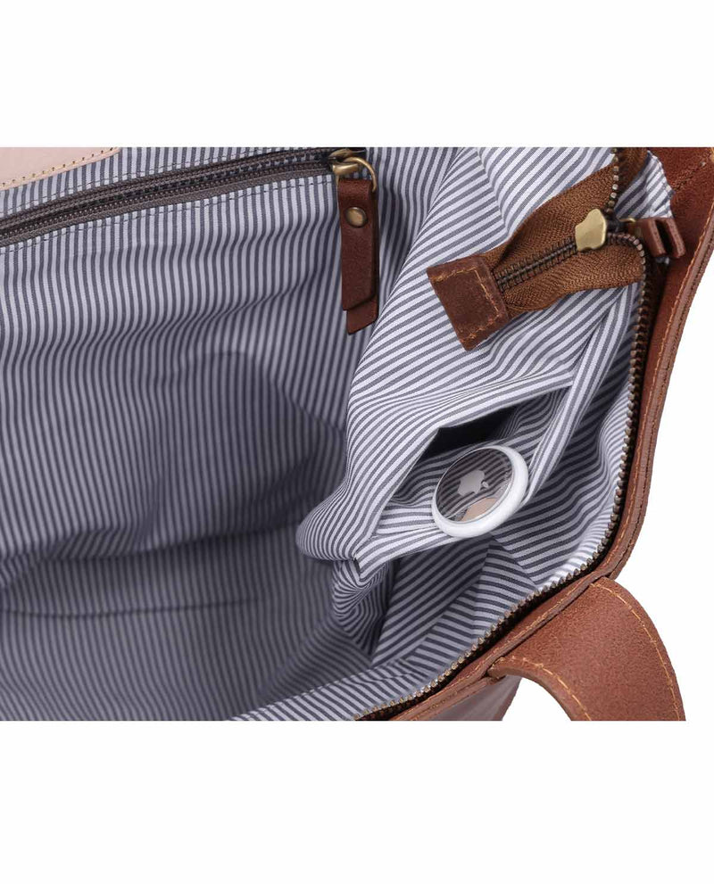 gusti-leder-cecilia-schultertasche-dunkelbraun-rindsleder-damen image 2