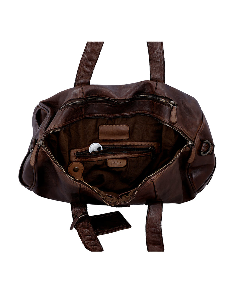 gusti-leder-oliver-reisetasche-waschleder-vintage image 5
