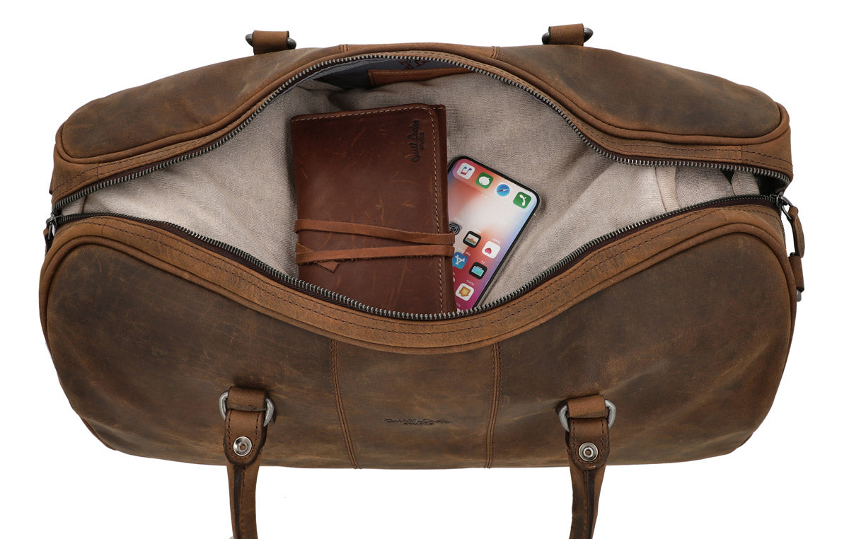 gusti-leder-valter-reisetasche-sporttasche-26-l image 3