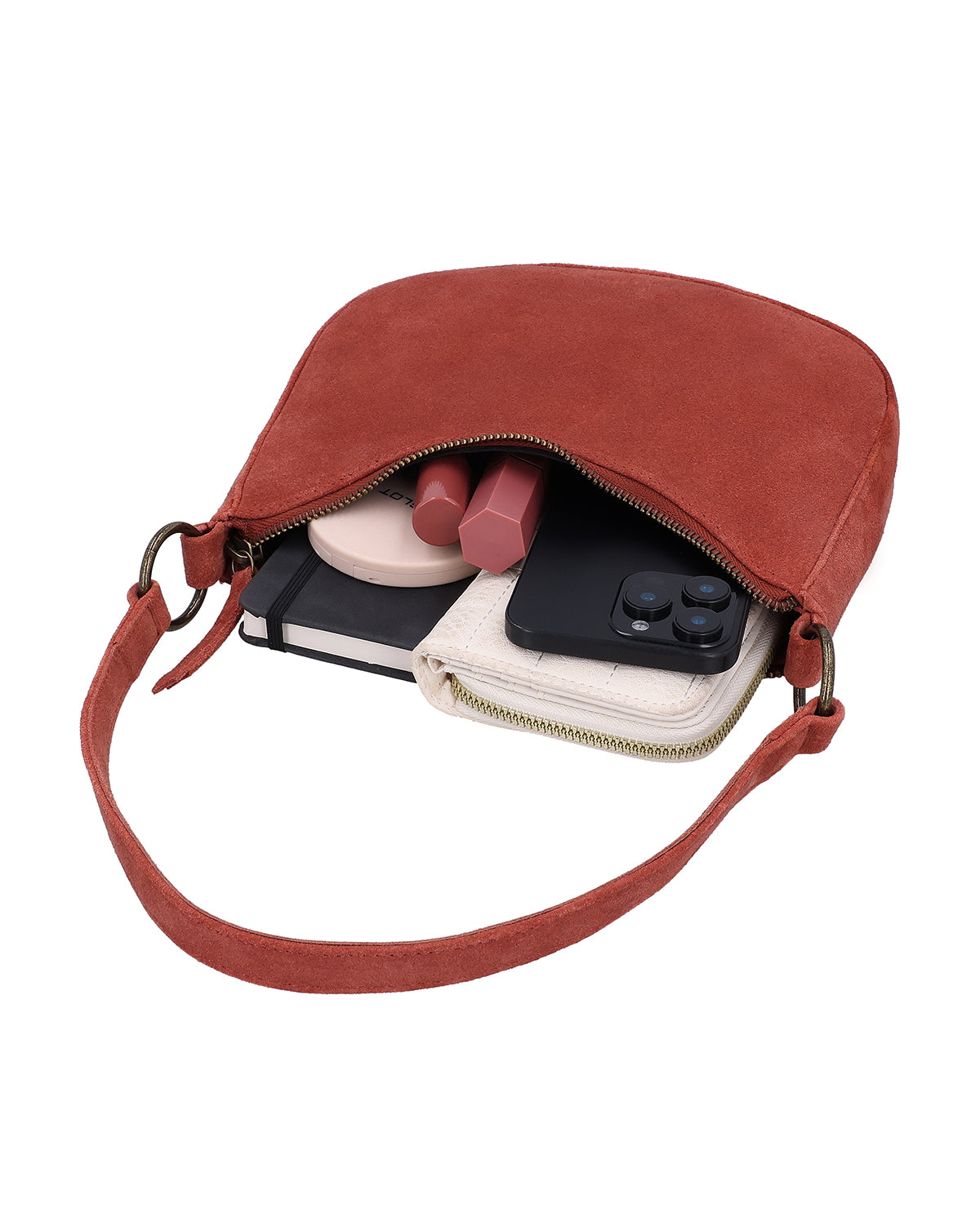 gusti-leder-dunja-handtasche-damen-rindsleder-braun-mit-rei-verschluss image 3