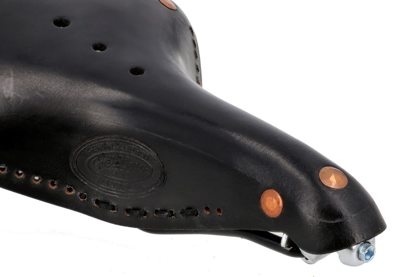 gusti-leder-bernard-h-fahrradsattel-b-ffelleder-mit-nieten image 2