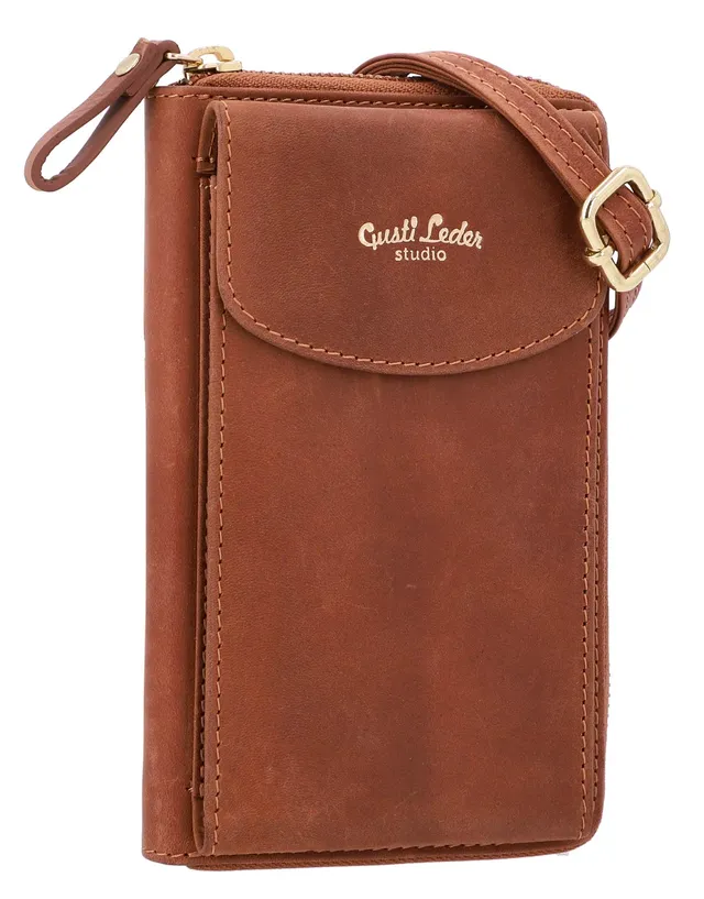 gusti-leder-silvia-2-in-1-leder-handy-crossbody-mit-geldfach image 1
