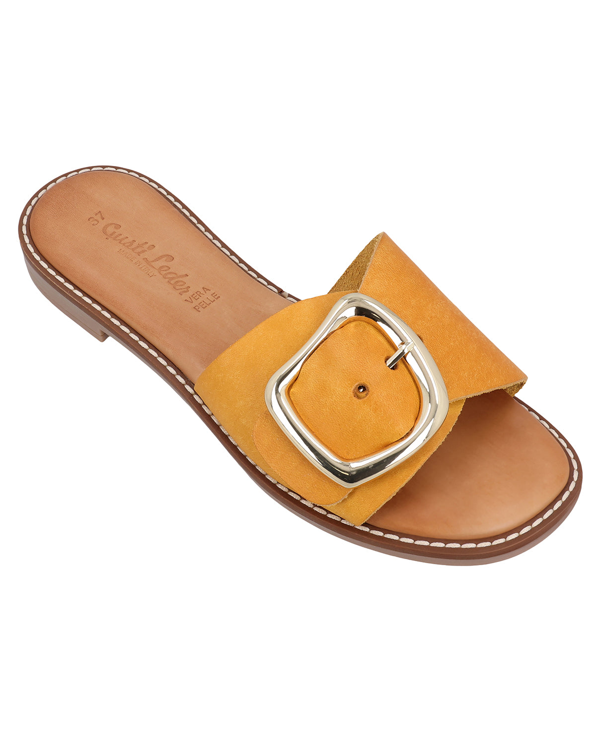gusti-leder-studio-kassandra-damen-sandale-leder-gelb image 6