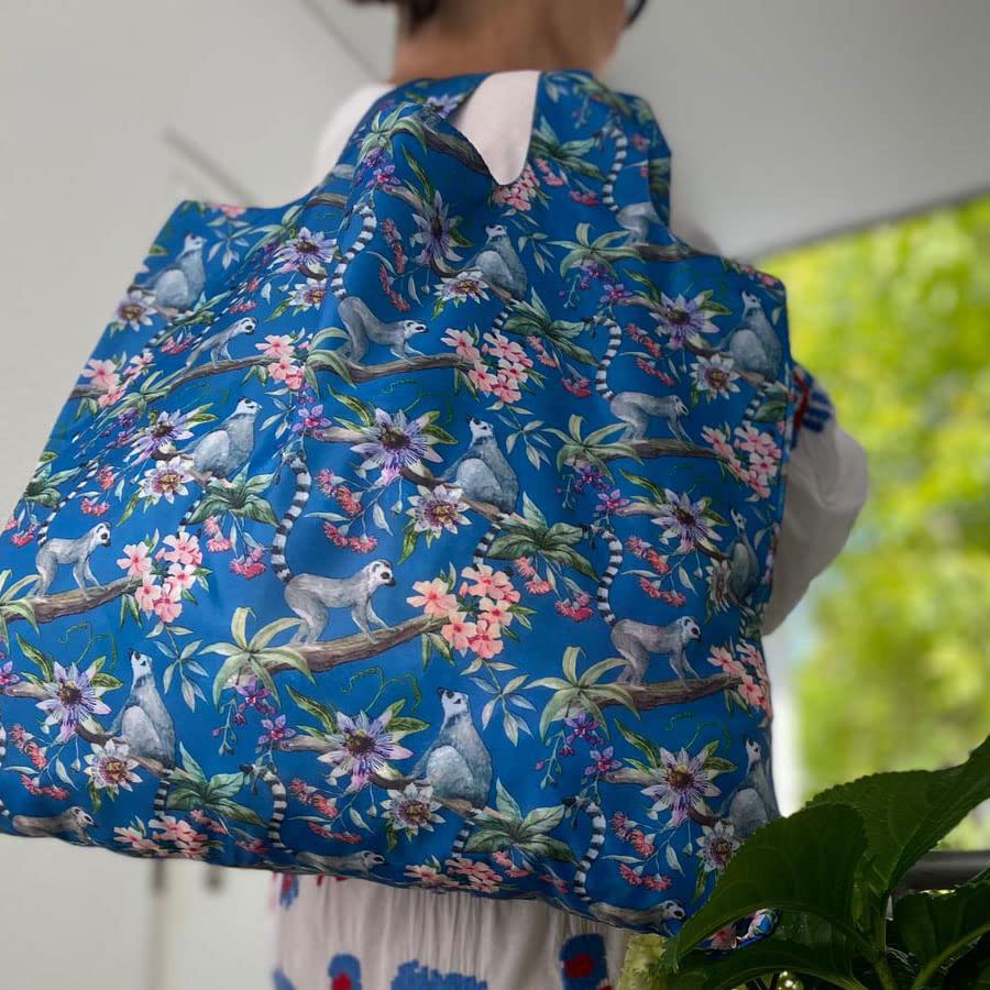cedon-easy-bag-ffchen-blau-faltbarer-shopper image 2