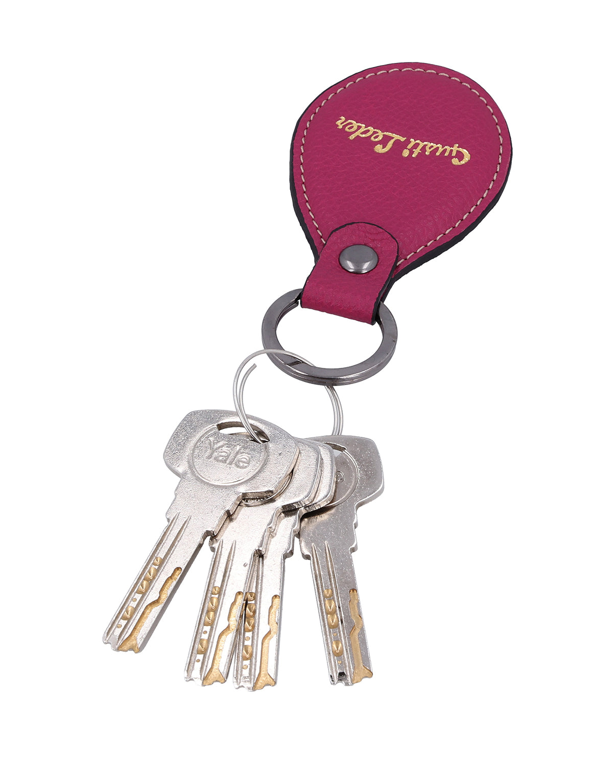 gusti-leder-lian-schl-sselanh-nger-leder-oval-personalisierbar image 3