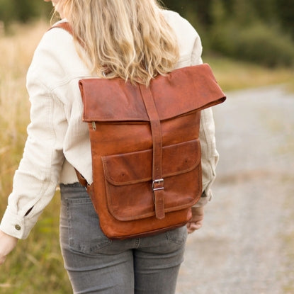 gusti-leder-roven-rolltop-daypack-rucksack-vintage image 5