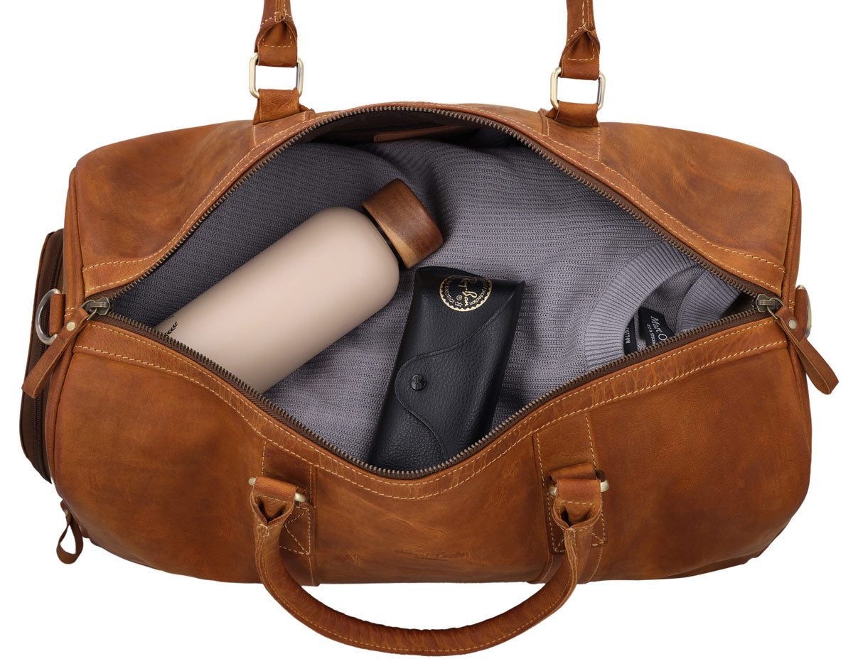 gusti-leder-davide-reisetasche-braun-leder-outlet image 3